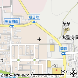 石川県加賀市大聖寺上福田町ル周辺の地図