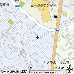 栃木県足利市堀込町2579-2周辺の地図