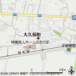 栃木県足利市大久保町615周辺の地図