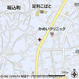 栃木県足利市堀込町2764-1周辺の地図