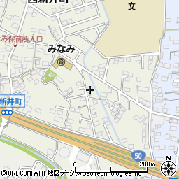 栃木県足利市西新井町3133周辺の地図