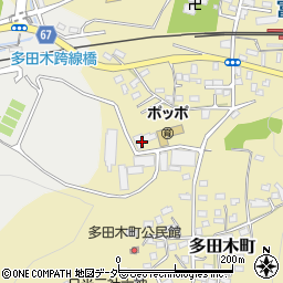 栃木県足利市多田木町1067周辺の地図