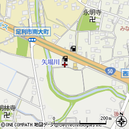 栃木県足利市西新井町3346-7周辺の地図
