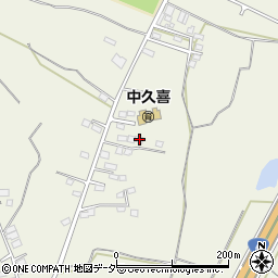 栃木県小山市中久喜1093-5周辺の地図