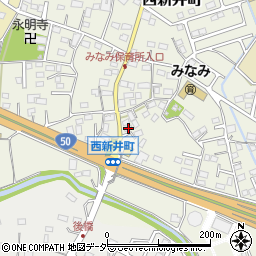 栃木県足利市西新井町3258-5周辺の地図