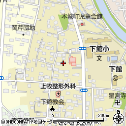 茨城県筑西市甲453-2周辺の地図