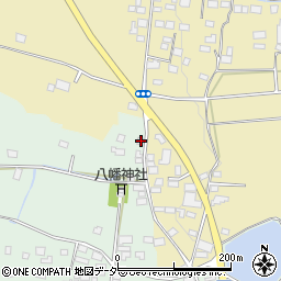 茨城県桜川市東飯田278-3周辺の地図