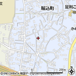 栃木県足利市堀込町3027周辺の地図