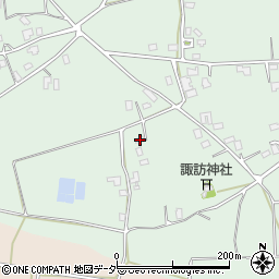 長野県安曇野市穂高柏原3861周辺の地図