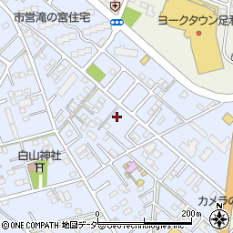 栃木県足利市堀込町2546-7周辺の地図