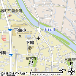 茨城県筑西市甲647周辺の地図