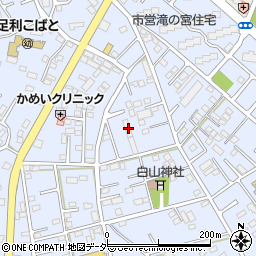 栃木県足利市堀込町2741周辺の地図