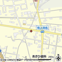 群馬県伊勢崎市境上渕名1360周辺の地図