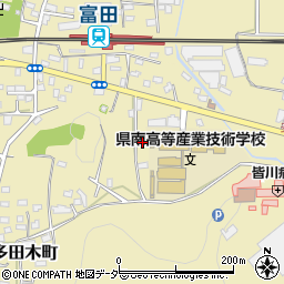栃木県足利市多田木町77周辺の地図