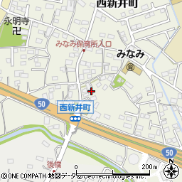 栃木県足利市西新井町3258周辺の地図