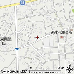 栃木県栃木市大平町西水代2484周辺の地図
