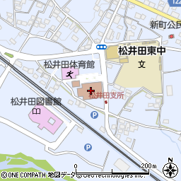 群馬銀行松井田スマート出張所周辺の地図