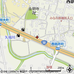 栃木県足利市西新井町3360-6周辺の地図