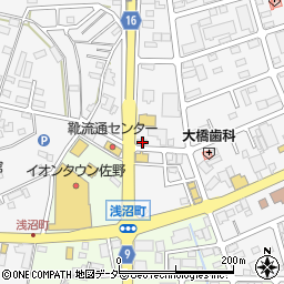 栃木県佐野市富岡町1419周辺の地図
