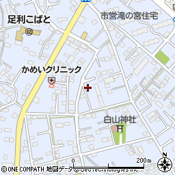 栃木県足利市堀込町2743-5周辺の地図
