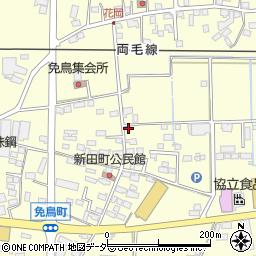 栃木県佐野市免鳥町397周辺の地図