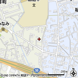 栃木県足利市西新井町3087周辺の地図