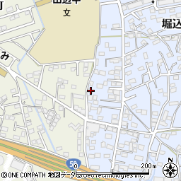 栃木県足利市堀込町3038-2周辺の地図