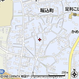 栃木県足利市堀込町3026-1周辺の地図