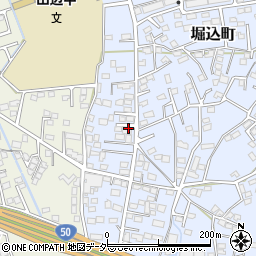 栃木県足利市堀込町3043-3周辺の地図