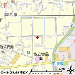 栃木県佐野市免鳥町384周辺の地図