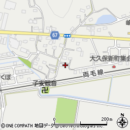 栃木県足利市大久保町1029周辺の地図