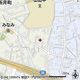 栃木県足利市西新井町3082-1周辺の地図