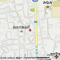 栃木県栃木市大平町西水代2356周辺の地図