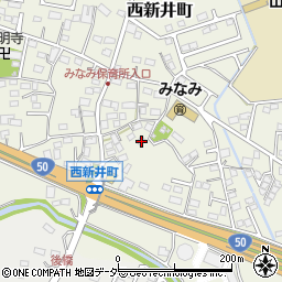 栃木県足利市西新井町3261周辺の地図