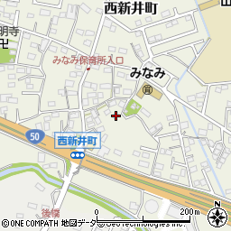 栃木県足利市西新井町3261周辺の地図