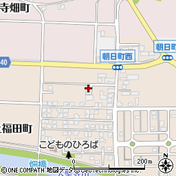 石川県加賀市大聖寺上福田町ヌ14周辺の地図