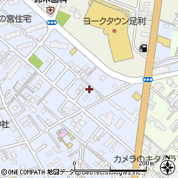 栃木県足利市堀込町2578周辺の地図
