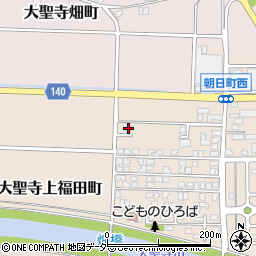 石川県加賀市大聖寺上福田町ヌ74周辺の地図