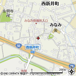 栃木県足利市西新井町3258-8周辺の地図