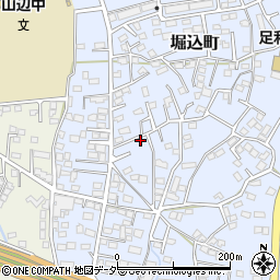栃木県足利市堀込町3031周辺の地図