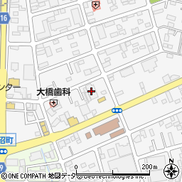 武蔵野硝子佐野支店周辺の地図