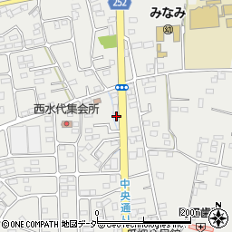 栃木県栃木市大平町西水代1984周辺の地図