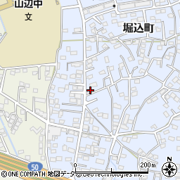 栃木県足利市堀込町3045-1周辺の地図