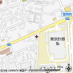 栃木県佐野市富岡町1387周辺の地図