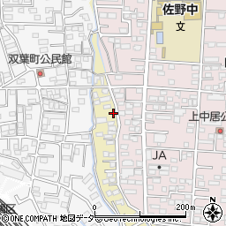 群馬県高崎市下之城町10-1周辺の地図