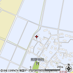 栃木県小山市大行寺301周辺の地図