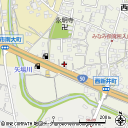 栃木県足利市西新井町3361-1周辺の地図