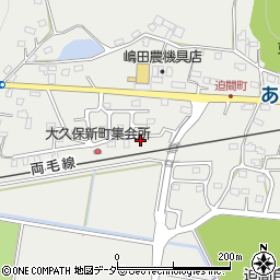 栃木県足利市大久保町1093周辺の地図
