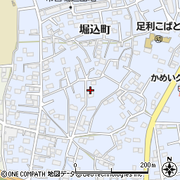 栃木県足利市堀込町3018周辺の地図