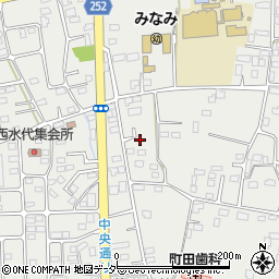 栃木県栃木市大平町西水代1666周辺の地図